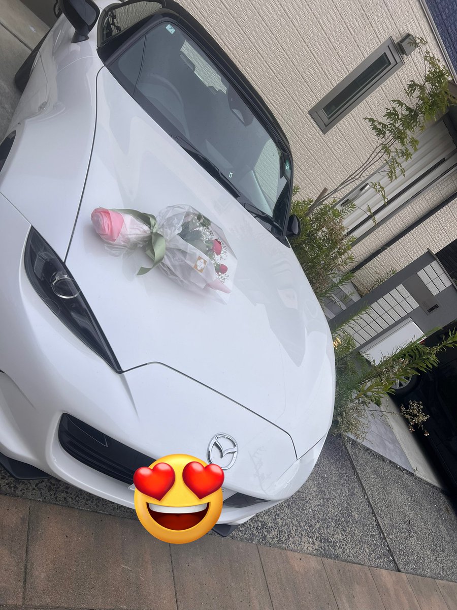 Roadster0722's tweet photo. NDロードスター納車🫶
最高すぎる✨
幌が開けやすい！
最新機能！

とりあえず最高🥰 https://t.co/gtlTXsihUn