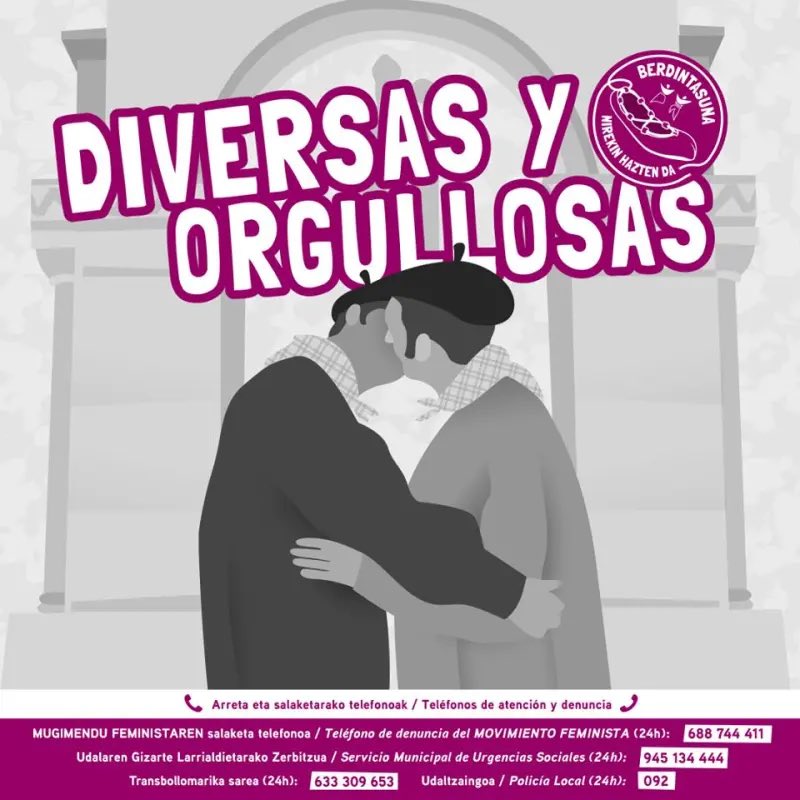 ikusgune's tweet image. 🏳️‍🌈Gugan sustraituta dagoelako
Porqué esta en nuestras raíces

🏳️‍⚧️Gasteizko jaietan
Diversas, orgullosas…

Y ahora también visibles!

Pásate por Ikusgune a por tu txapa gratix!
C/pinto 47
Lunes y viernes de 10,00 a 14,00
Martes, mientras y jueves de 10,00 a 14,00 y de 17,00 a…