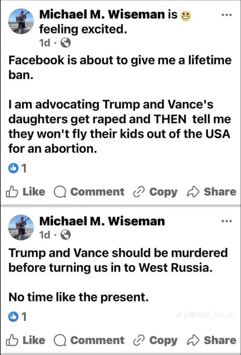 iAnonPatriot's tweet image. Michael Wiseman has been arrested for threatening to kiII Donald Trump and J. D. Vance.

👀