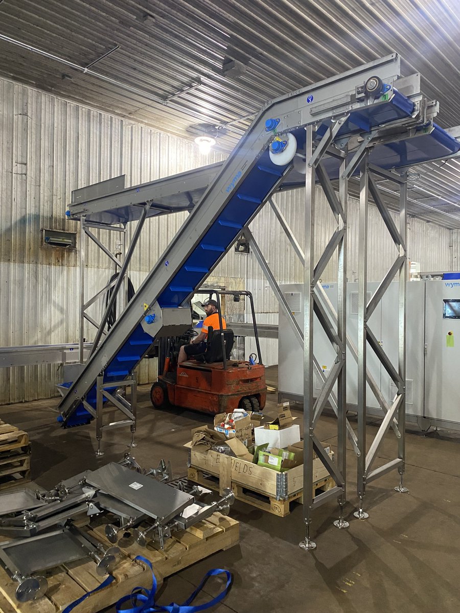 wymasolutions's tweet photo. The installation of a new carrot line is well underway for a customer in Minnesota, USA. It's great to see our team's consistent dedication to ensuring our customers receive the best service on the market!
#foodindustry #foodprocessing #agribusiness #agtech #Fortifi https://t.co/VrJrx7mzsz