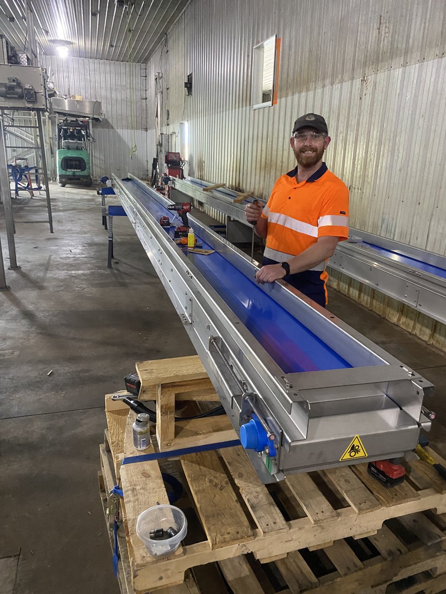 wymasolutions's tweet photo. The installation of a new carrot line is well underway for a customer in Minnesota, USA. It's great to see our team's consistent dedication to ensuring our customers receive the best service on the market!
#foodindustry #foodprocessing #agribusiness #agtech #Fortifi https://t.co/VrJrx7mzsz