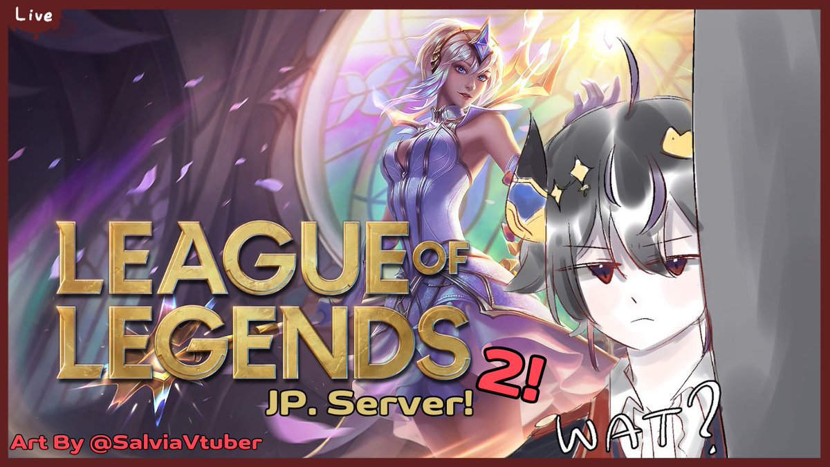 FredVtuber's tweet photo. [ LoL ] Back in JP Server! [ไทย/EN/日本語]
🔴https://t.co/Ic1m7EXJLA
🔷https://t.co/FsKfQTHaWL 

#⃣ #Furips #Vtuber #VtuberTH #VtuberEN #ภาษาไทย #English  #日本語 https://t.co/V7vOEl1u92