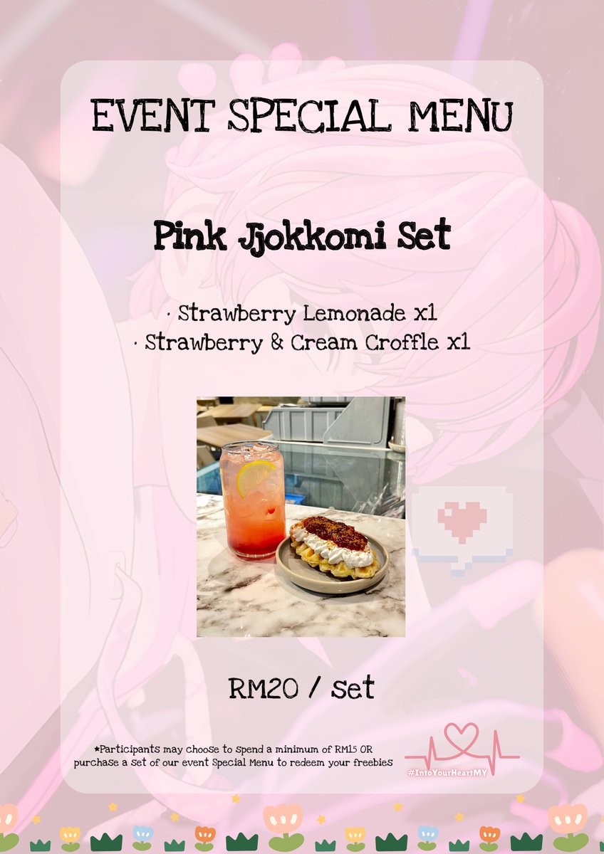 SilverHoMY's tweet photo. Exclusive Special Menu for #IntoYourHeartMY attendees available tomorrow at @WonderGlace ‼️

We look forward to seeing everyone tomorrow🫶 https://t.co/uSB4yeh2iX