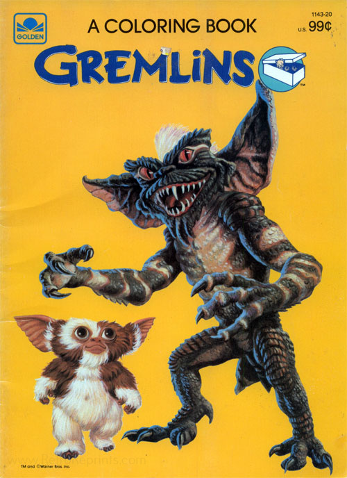 retroreprints's tweet photo. Don't feed him after midnight! Gremlins! #gremlins #christmas #retro #80s #movie #coloringbook

https://t.co/QbxSEHT7mS https://t.co/BncKw60Nnw