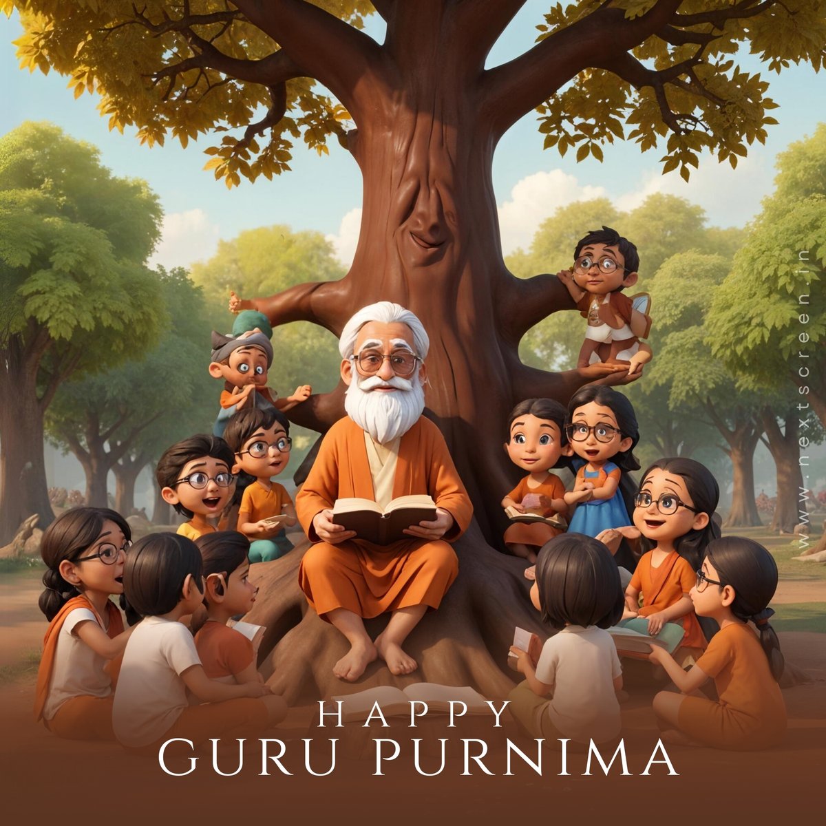 next_screen's tweet image. A guru&apos;s presence is like a guiding star that leads us through the darkest nights.✨
Happy Guru Purnima 🙏
.
.
.
#Guru #guru #guruji #gurupurnima #gurupurnima🙏 #teacher #Respect #worship