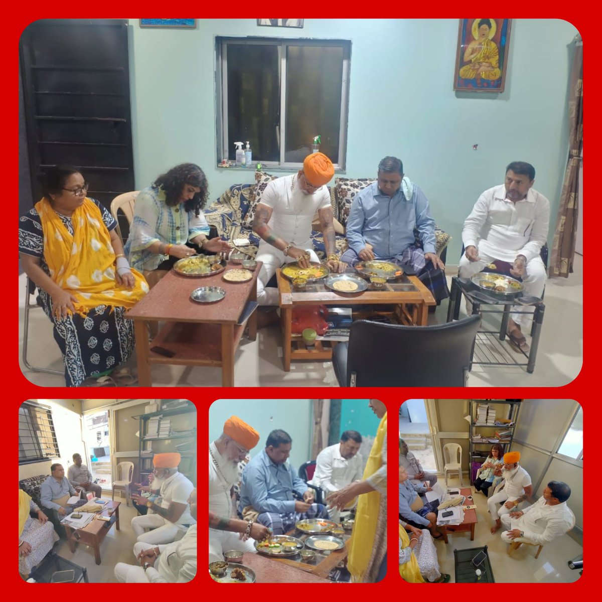 राष्ट्रीय करनी सेना के राष्ट्रीय अध्यक्ष <a href="/IAMRAJSHEKHAWAT/">Dr Raj Shekhawat</a> डॉ राज शेखावत ज़ी ने आज <a href="/wamancmeshram/">Waman Meshram</a> ज़ी के स्वथ के संदर्भ मे मुलाखत की और आगामी विधानसभा चुनाव साथ मिलकर लढने का संकल्प किया।
#AssemblyElection2024
#WamanMeshram #Bmp4India #Maharashtra #gujrat
