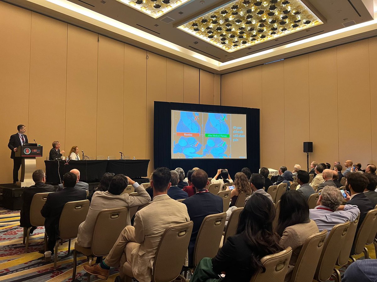Siddharth Trivedi, BSc BMedS MBBS PHD FRACP FCSANZ (@siddhartht22) on Twitter photo Standing room only: unique insights into coronary plaque progression & regression at #SCCT2024 <a href="/Heart_SCCT/">Heart_SCCT</a> with global experts & luminaries <a href="/DurstRonen/">Ronen Durst</a> <a href="/damini_dey/">Damini Dey</a> <a href="/M_Marwan_/">Mohamed Marwan</a> <a href="/RonBlankstein/">Ron Blankstein</a> #yesCCT
Key points: plaque characteristics, use of AI, and optimal medical Rx are crucial! Standing room only: unique insights into coronary plaque progression & regression at #SCCT2024 <a href="/Heart_SCCT/">Heart_SCCT</a> with global experts & luminaries <a href="/DurstRonen/">Ronen Durst</a> <a href="/damini_dey/">Damini Dey</a> <a href="/M_Marwan_/">Mohamed Marwan</a> <a href="/RonBlankstein/">Ron Blankstein</a> #yesCCT
Key points: plaque characteristics, use of AI, and optimal medical Rx are crucial!