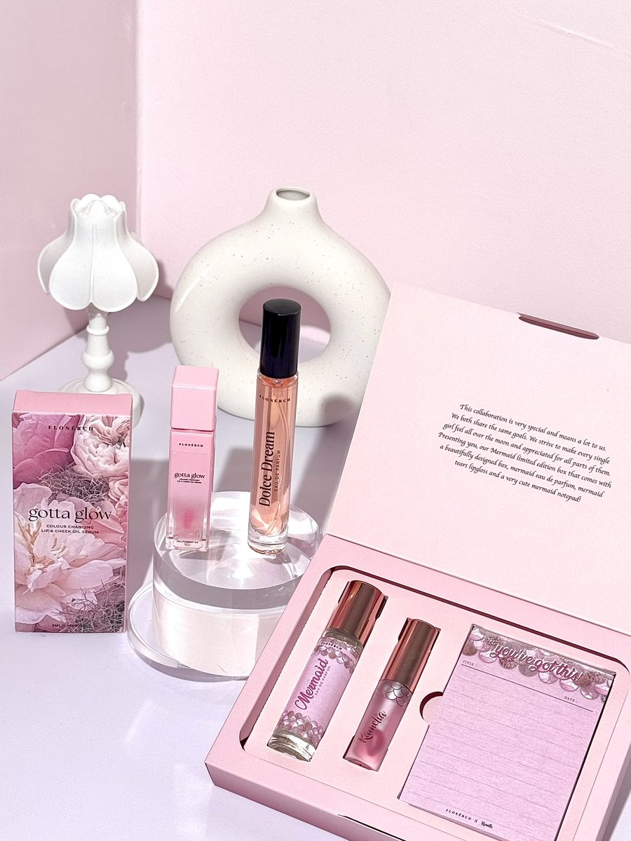 flonerch's tweet photo. THE CRAZY RM29 COMBO STARTS NOW!

Grab this amazing 3-in-1 combo deal while stocks last!

💗 Mermaid Limited Edition Set (RM 35)
💗 Gotta Glow Colour Changing Lip Oil (RM 39)
💗 Dolce Dream Perfume in 10 ml (RM 15)

The total value of these three products is RM89, but you can get this combo for only RM29 (SAVE RM60) 😍
