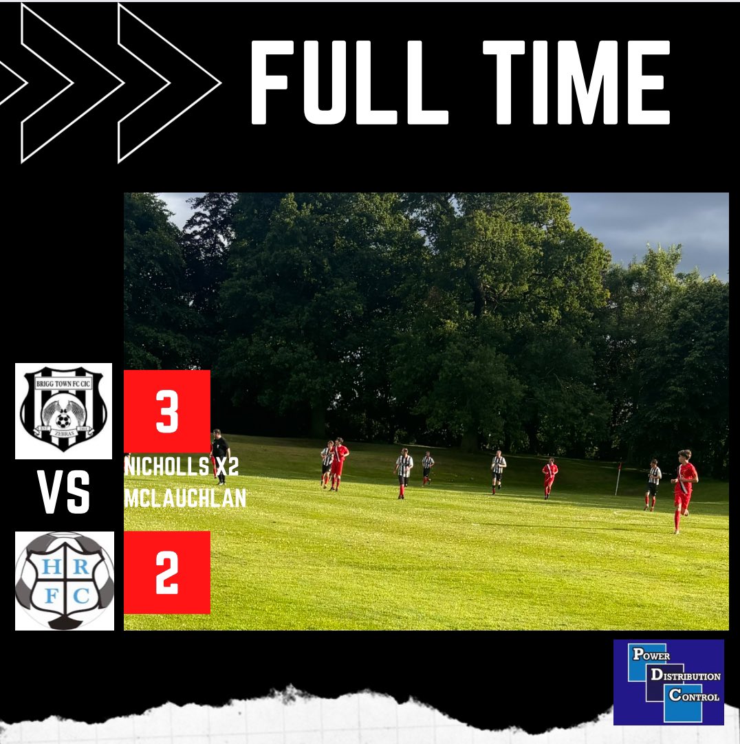 BriggCicDev's tweet photo. ⚫️⚪️ 𝘿𝙚𝙫𝙨 𝙧𝙚𝙨𝙪𝙡𝙩

A comeback win in todays latest Development team friendly against very good opposition in Hessle Rangers . 

The young  Zebras went in 2-0 down at half time but a much improved second half resulted in a 3-2 win with 2 goals coming from Jonny Nicholls https://t.co/go1Sju5p52