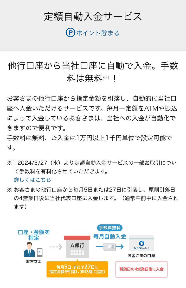 aimeeblog_room's tweet photo. 職場がメガバンク指定なので、
ここ数年、手数料をケチるためにわざわざATM通って、下ろしたのをそのまま楽天銀行に移して、家計用とSBIに振分けて…って手間かけてたけど💦

SBIネット銀行で自動入金＆自動振込が無料で出来るって、今知りました🥹 https://t.co/YeuQop6zXa