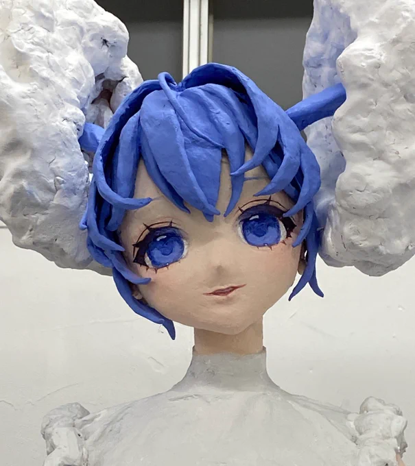 去年の個展の作品と比較すると、自分のまほてんに対するイメージの変化を感じる 