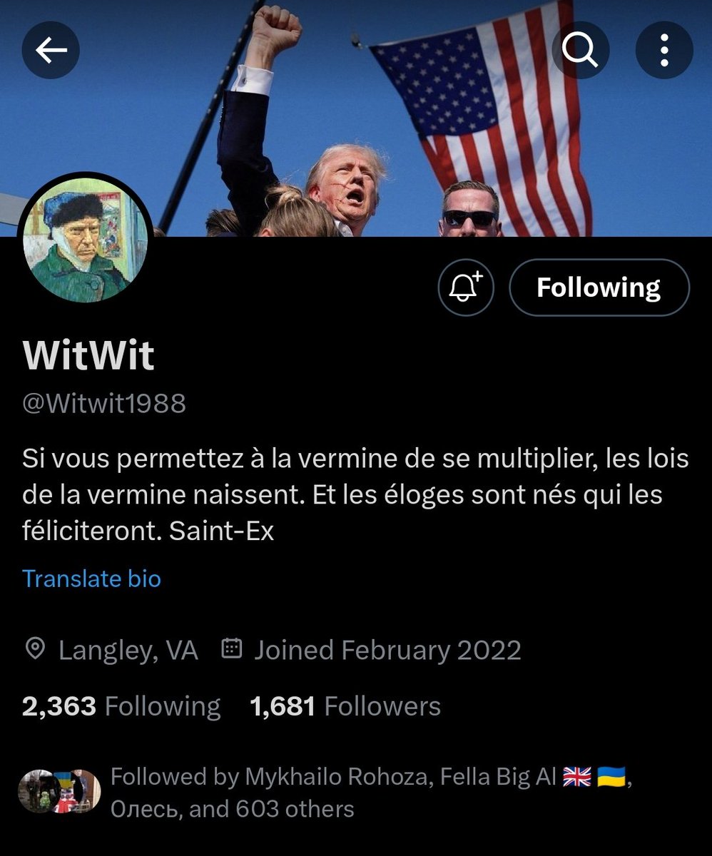 exileoftza's tweet photo. why are so many Fellas following this far right piece of shit? 

@ Witwit1988 https://t.co/scLlACVvFF