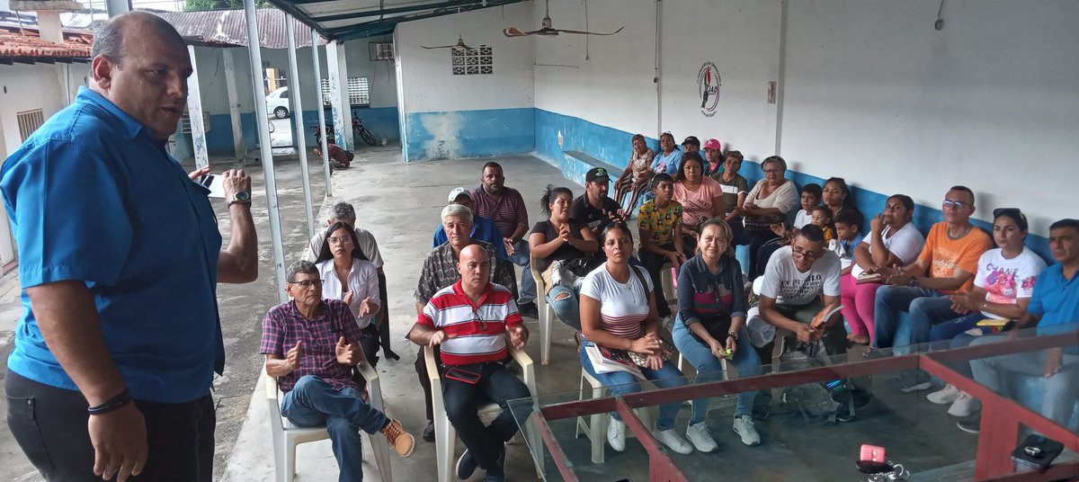 #17J, <a href="/ad_elvigia/">Acción Democrática Alberto Adriani, El Vigía</a> sostuvimos una importante reunión con la estructura de la parroquia Betancourt de cara al 28J, presente el compañero <a href="/williamsdavila/">Williams Dávila</a> autoridades del CEM conjuntamente con autoridades del CES ¡VAMOS A GANAR! <a href="/organizacionAD/">Secretaría de Organización Nacional AD</a> <a href="/PartidoADMerida/">Acción Democrática Mérida</a>