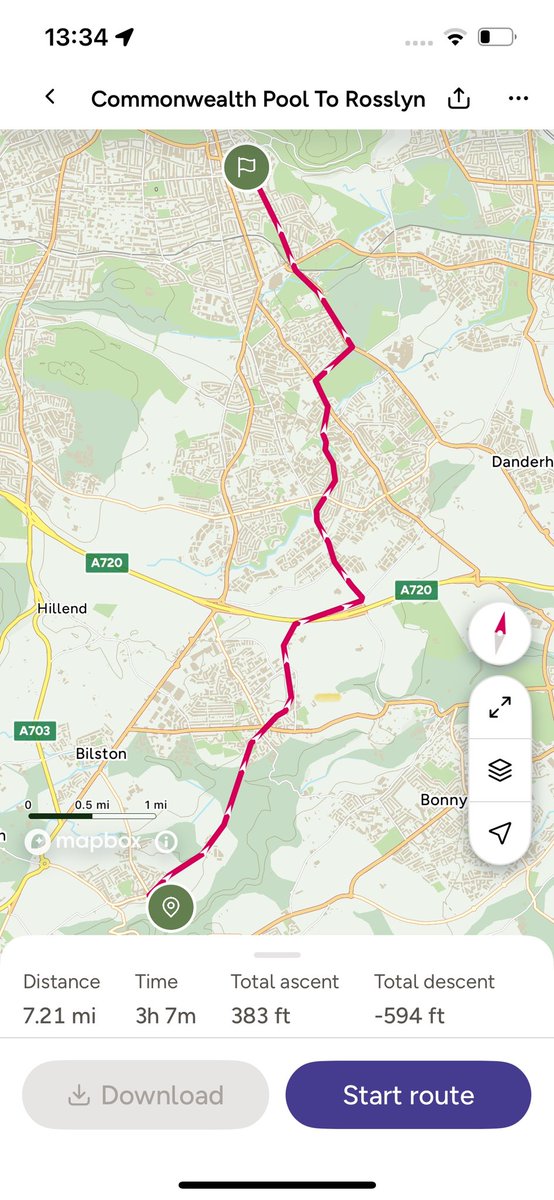 Route to #Rosslyn happy to organise a Saturday morning trip fit any interested cyclists! <a href="/BritishCycling/">British Cycling</a> <a href="/cyclingweekly/">Cycling Weekly</a> <a href="/VPlataSevilla/">Asociación Amigos Camino de Santiago de Sevilla</a> <a href="/_CaminoSantiago/">Radio Camino de Santiago</a> <a href="/TuCaminoCard/">CaminodeSantiagoCard</a>