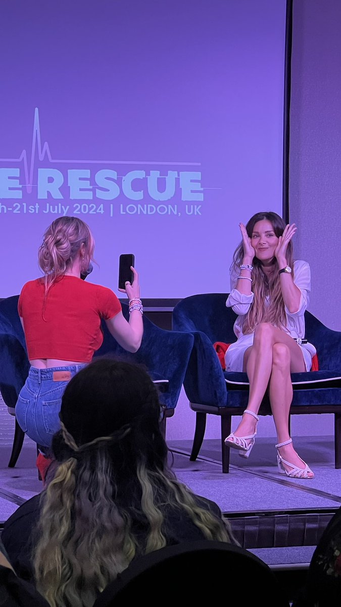 Danielle filming Stefania while we all sang happy birthday to her 🥺