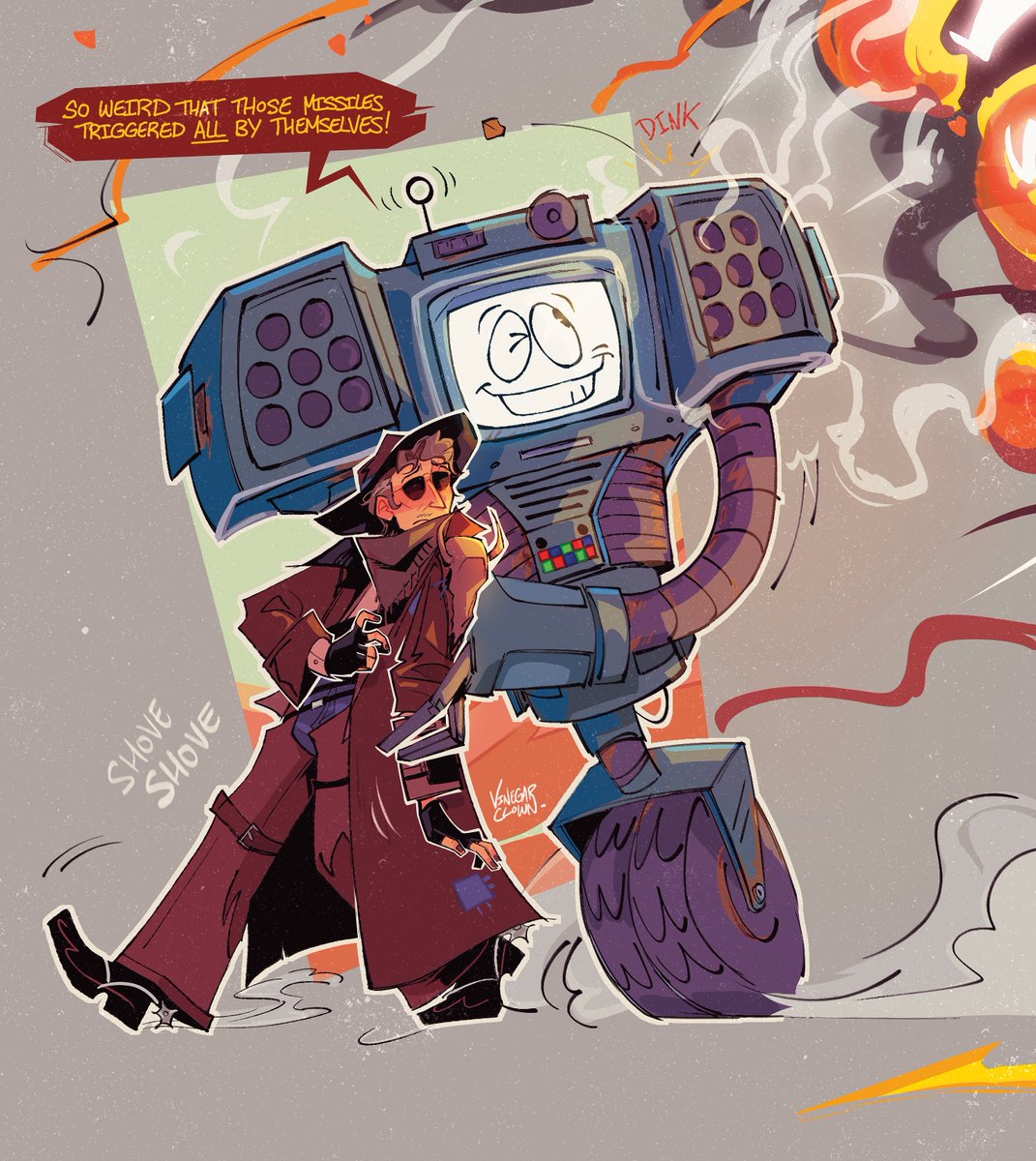 Hope this interaction doesn't lead to any kind of fallout between us. Fallout: New Vegas
(artfight.net/attack/7908314…)