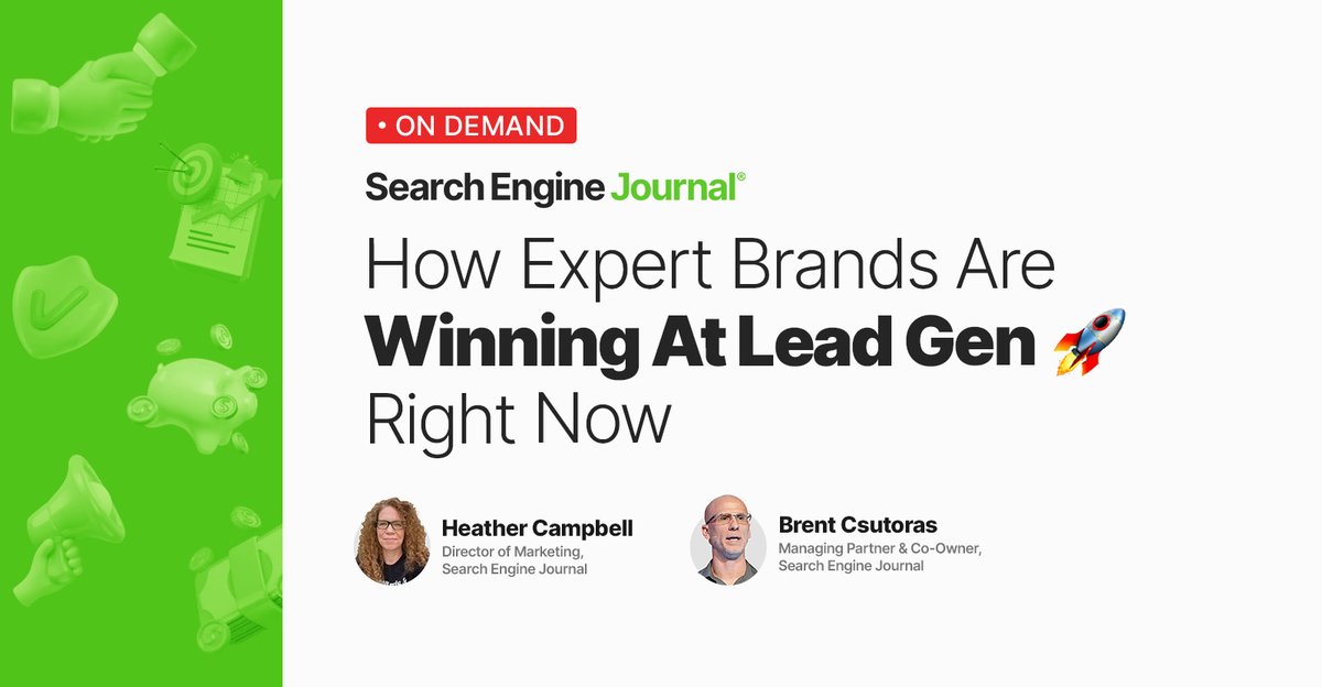 sejournal's tweet photo. Looking to create a holistic and consistent approach that will grow your lead gen efforts to new heights? Don’t miss this insightful webinar, available now to watch on-demand, featuring our very own experts giving you the tips and tools you need!
#leadgeneration #leads #searc ... https://t.co/EDZyKfg1jU