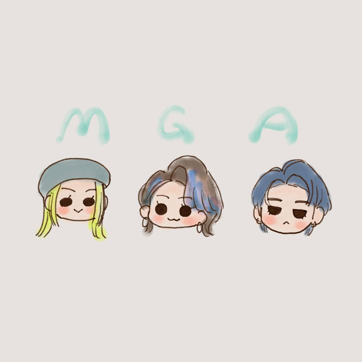 0613wakarin's tweet photo. お久しぶりです！
最近ミセスにハマり、ARMY兼JAM'Sになりました…！久々に絵を描きました https://t.co/gi0Kim9PKE