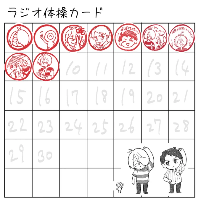 はい今日の分 