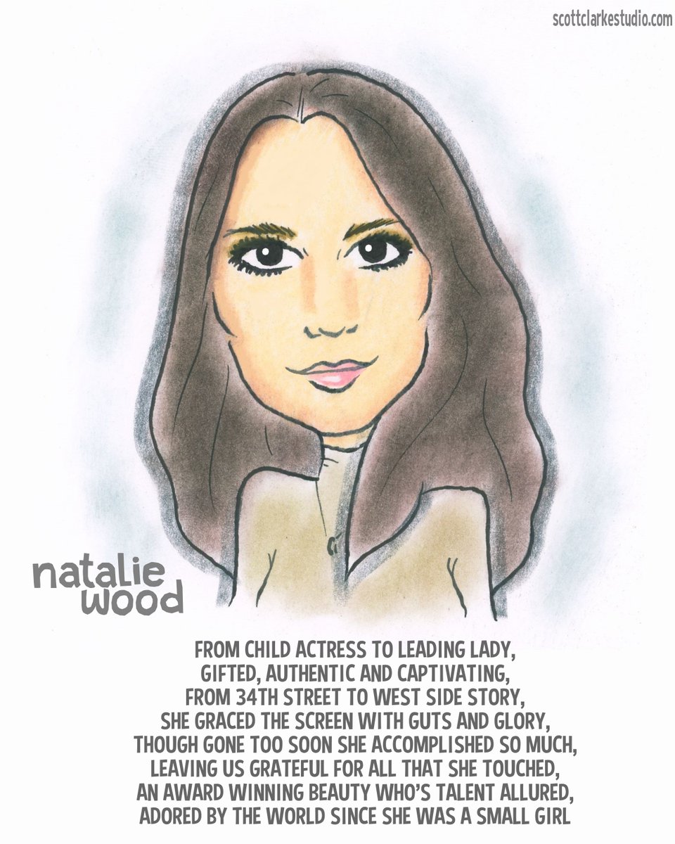 _scottclarke's tweet photo. Remembering Natalie Wood today, in my opinion probably the most beautiful actress EVER! I have been enchanted with her since I was a kid, she had something incredible special. <3 #nataliewood #arttribute #entertoonment https://t.co/KUtmQWDxKd