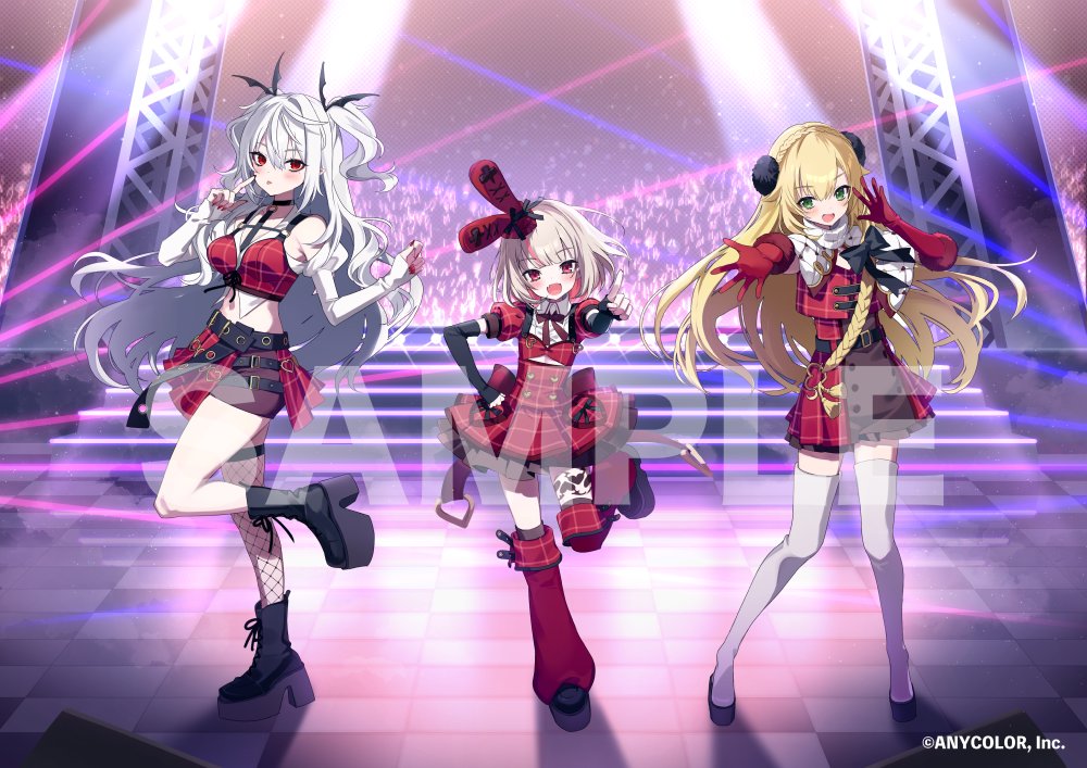 にじぱぺっと 卯月コウ りりむ サーニャ another style ルザキン にじ