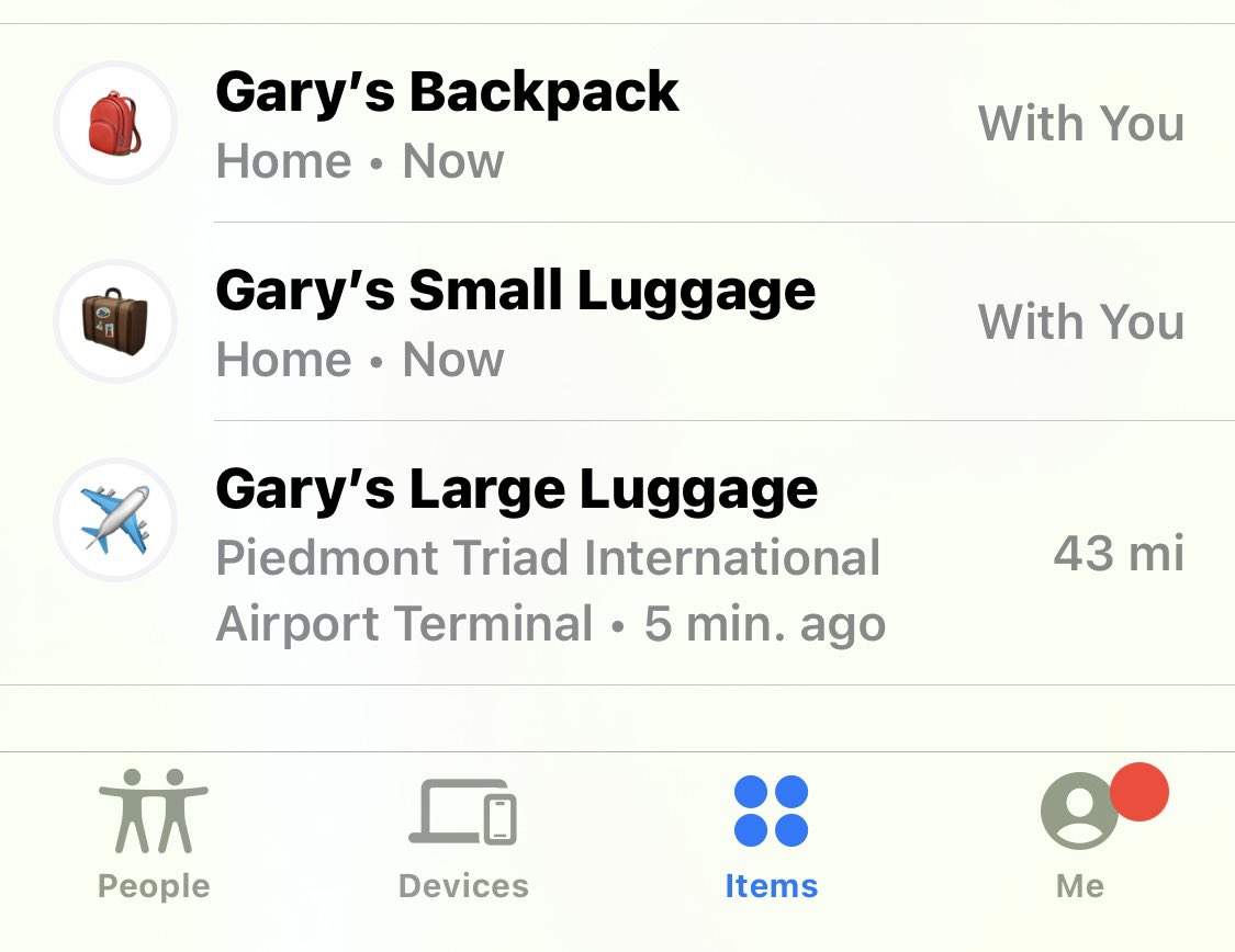 garykirkman's tweet photo. Hey @Delta do you know when my #DelayedBag will be delivered? It arrived at @flyfrompti around 12 noon and it’s still sitting there. #Delta #checkedbag #baggage #airlines https://t.co/Op7A3Bz2yh