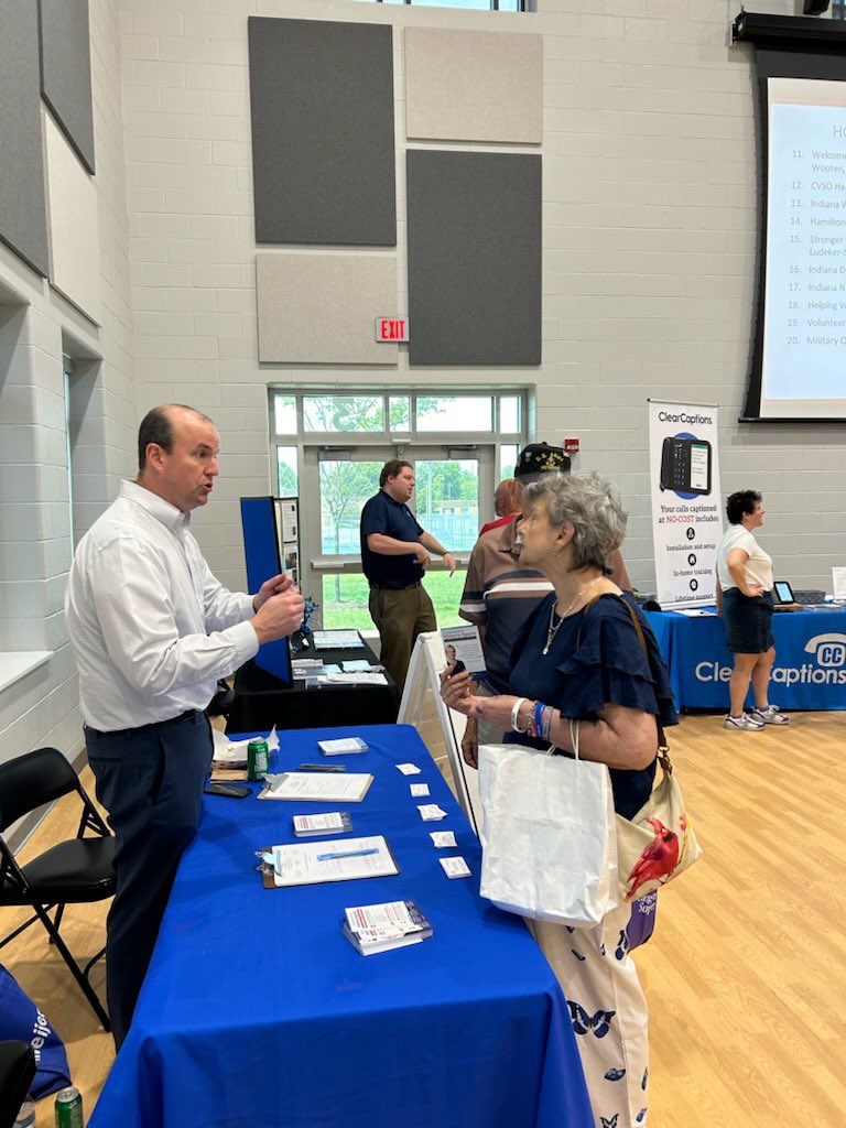 RepSpartzOffice's tweet photo. Today, our office participated in the Hamilton County Veteran Resource Fair. If you’re a #IN05 veteran and need assistance we are here to help! 
https://t.co/u4aWtsGByk https://t.co/pdE7R1ddYO