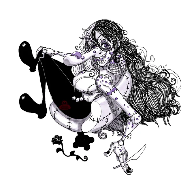 I forgot to draw Friday for Friday. So here's a Friday drawing. 