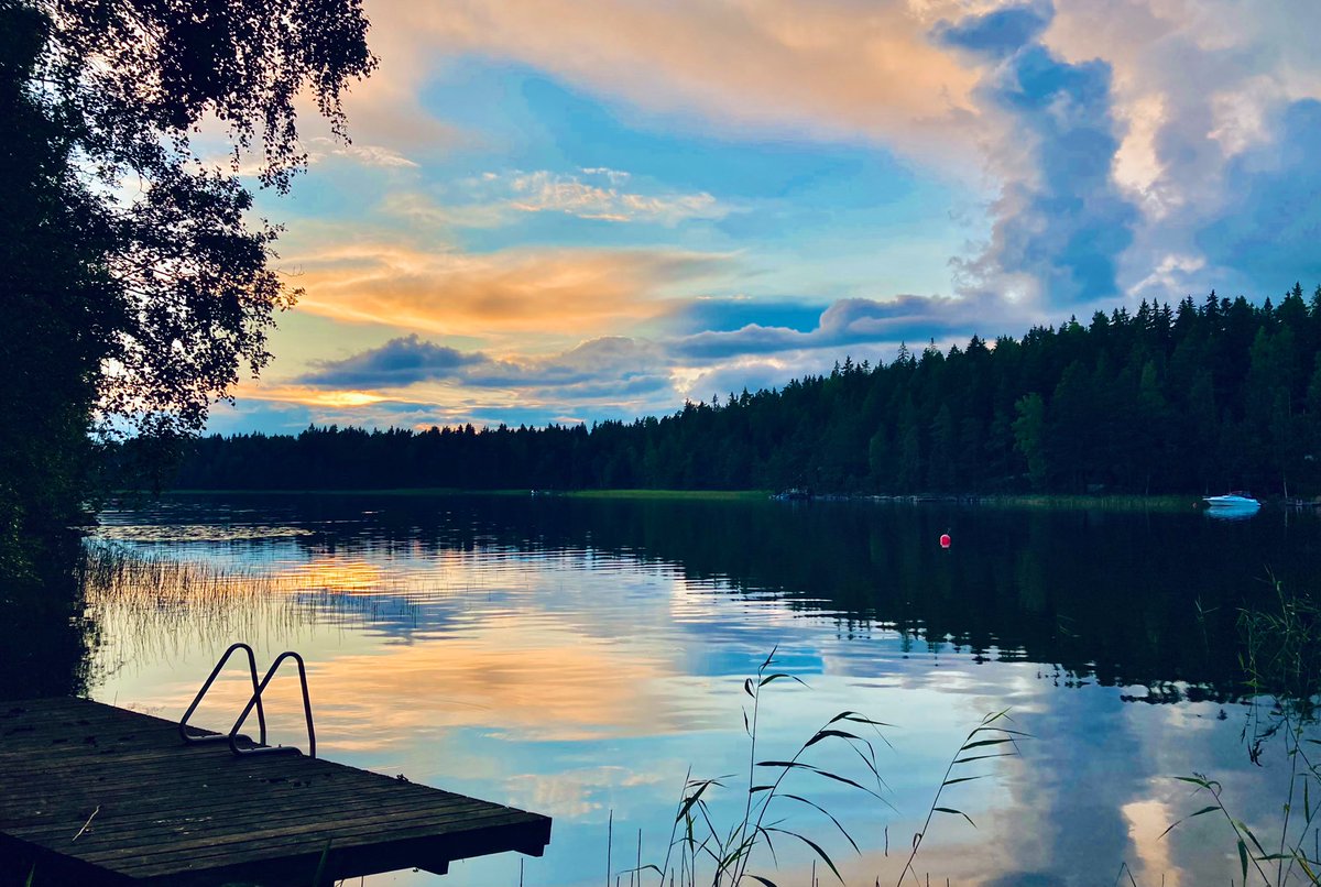 I wish you all a very happy Saturday evening from here … a very small but very beautiful corner of Finland