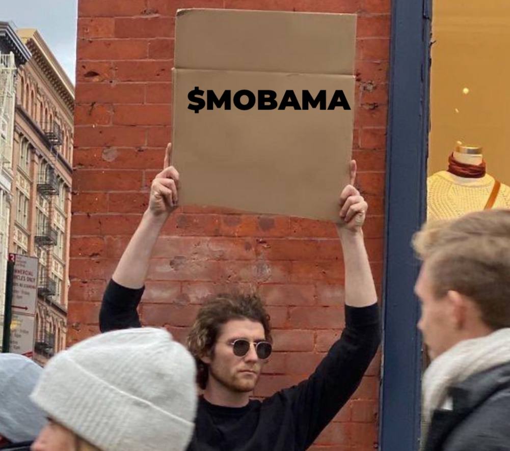 MobamaPresident's tweet photo. 🚨 Keep calm and hold $MOBAMA! 🚨

The best president to replace the old Biden is here! 🌟 Michelle is ready to lead America to a brighter future. 🇺🇸

Invest in change and be part of the revolution! 💎🙌

Official Contract Adress: EQBJKVlzt3feGSnEZLm_IKiV64JH4C5Uyw1VNkr9I5EpZ13n https://t.co/jtc6V4uKOF