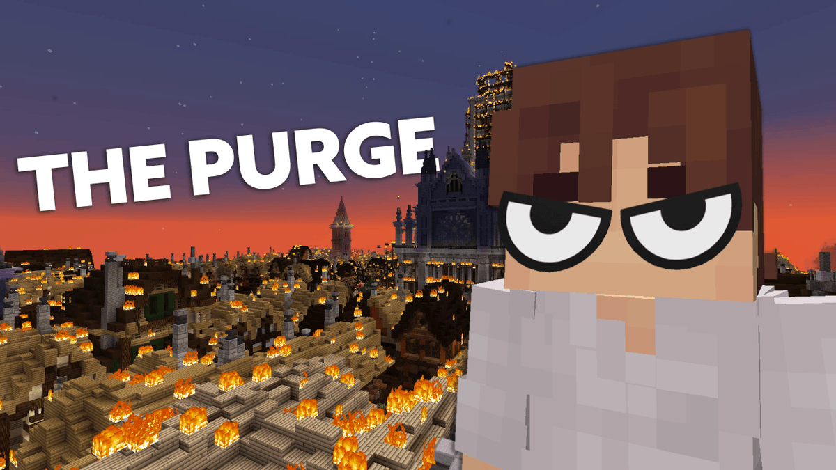 AragonTelly's tweet photo. Time for the Finale. This is OBJECTION! 

Minecraft: The Purge
https://t.co/9c7lFW6OBa https://t.co/SrAaJnRjS8