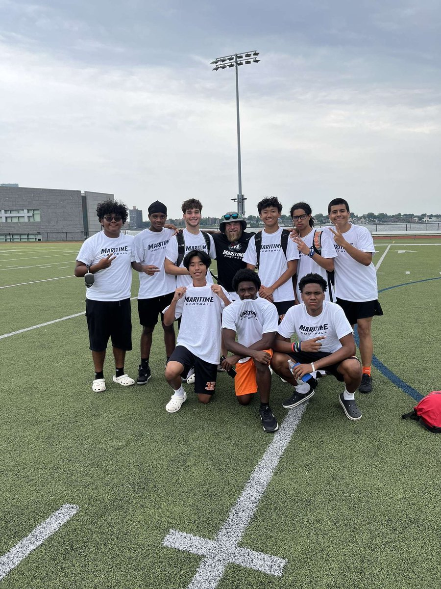 Anthony_Jun_'s tweet photo. Thank you SUNY Maritime for having me at the prospect camp today. It was very fun and was definitely a great learning opportunity @JDep1529 @jamelramsay #SUNY #Maritime https://t.co/P9WJa0b36l