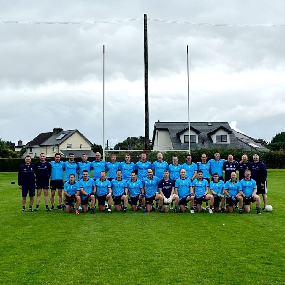 DubsGAAFans's tweet photo. Congratulations to the Dublin Masters, who are through to the All Ireland Semi-Final, after beating Wicklow. #COYBIB 💙 https://t.co/vjT2EUAxbO