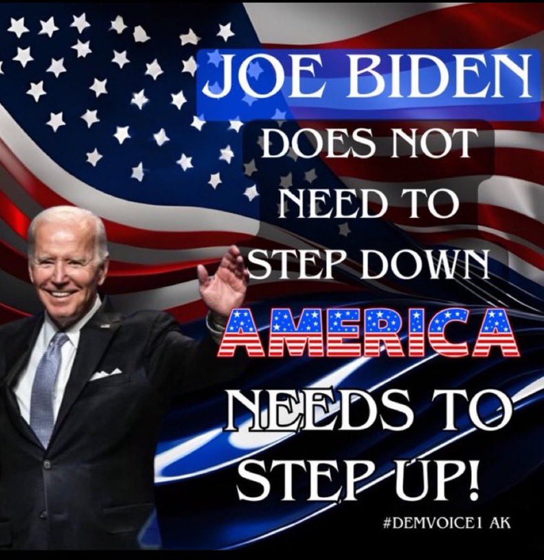 YpsiGal's tweet photo. @RobertGarcia @MuellerSheWrote @JoeBiden @KamalaHarris @KatiePhang Please make sure President Biden KNOWS there are MILLIONS of us that DON'T want him to back out.
He needs to know this!
#StillBackBiden https://t.co/apkg9CV79T