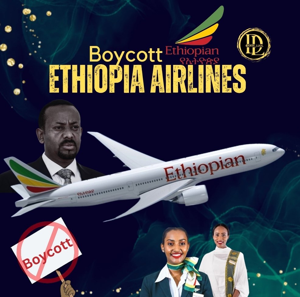 Deee_luul's tweet photo. Ethiopian Airlines has reached a point where it bullies and forcibly removes Somali citizens from their flights!

Everyone should ⤵️ #BoycottEthiopianAirlines https://t.co/quH21ANrzM