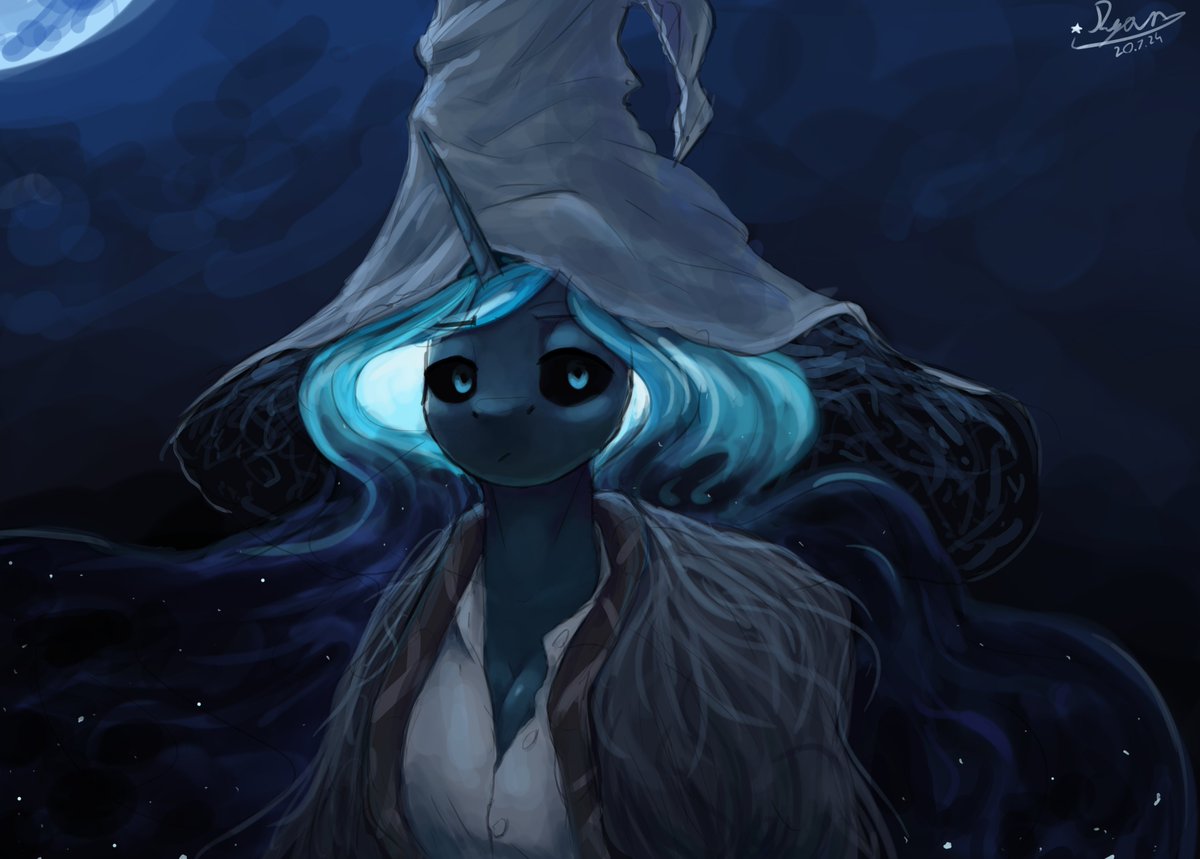 RyanDatDraws's tweet photo. Lunar princess Luna https://t.co/tYKUgNh5Ii