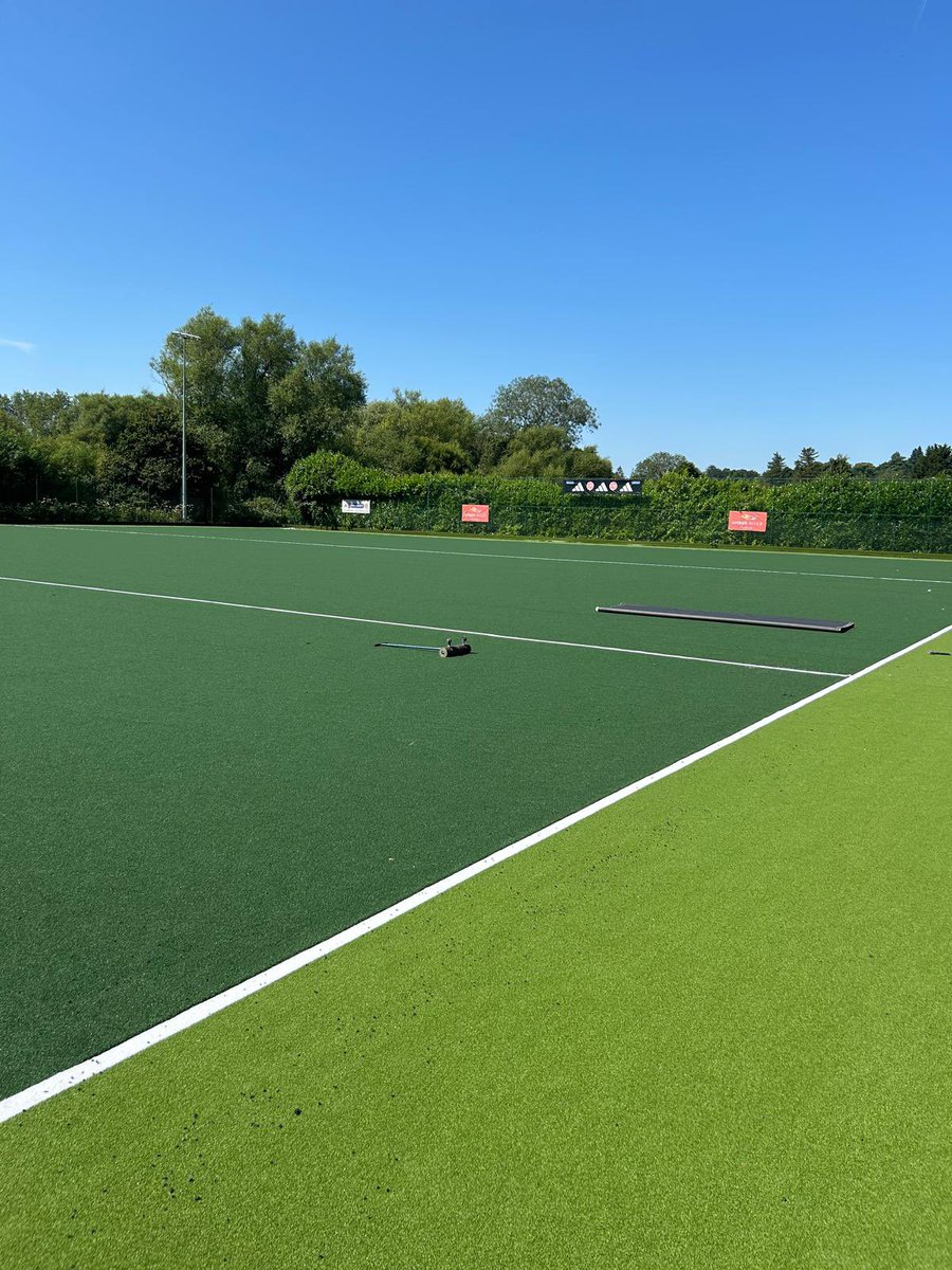 🎉Pitch Update 🎉

Exciting times as our new two tone turf has been laid this week! We cannot wait to see the final finish 😍

#newpitch #exciting #update