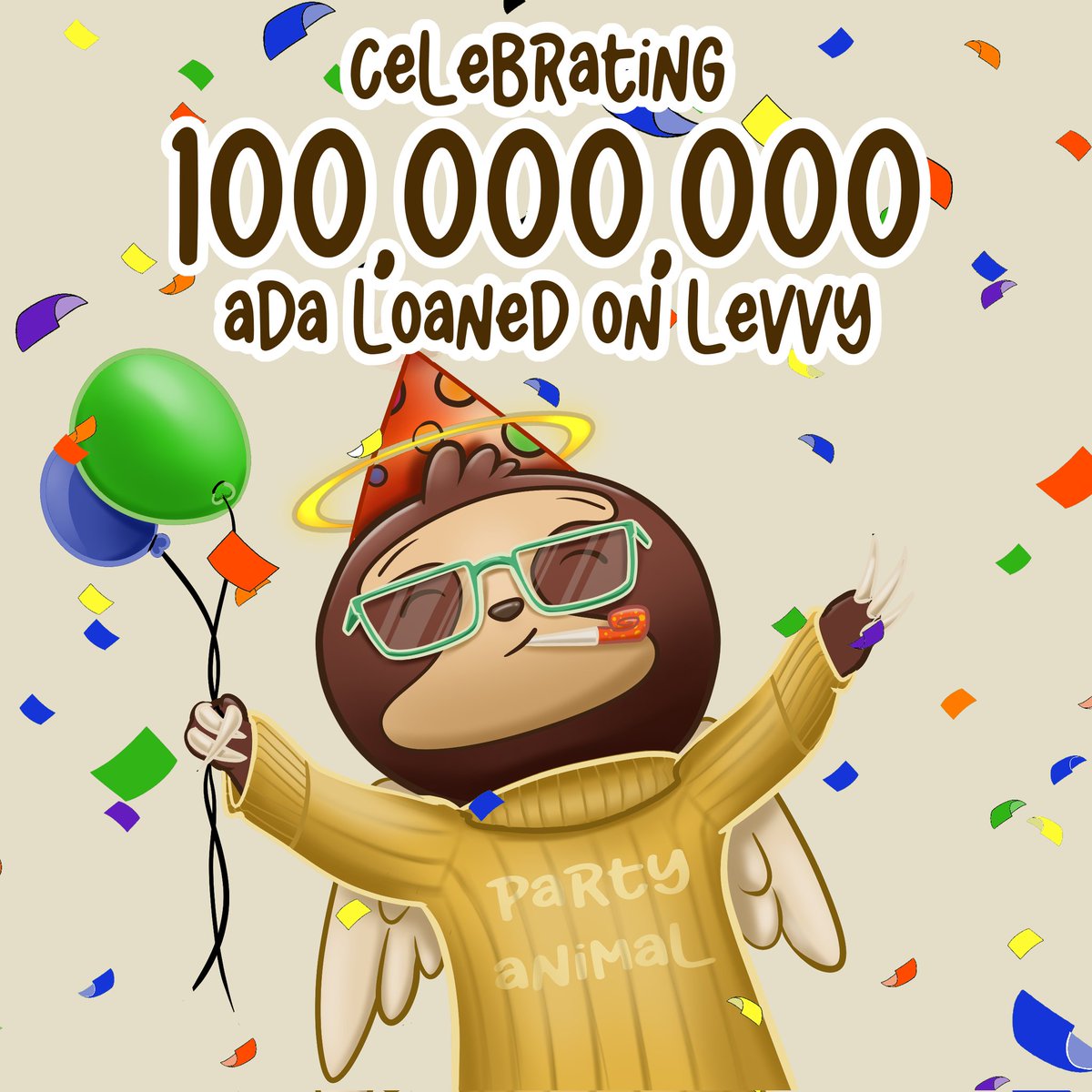 Levvy celebrates achieving $100,000,000 ADA in loans on our platform! A big milestone for us!

Thanks for all of your support Cardano! We promise to continuously improve Levvy and keep contributing to the space. Here's to the next 100,000,000! 🎊