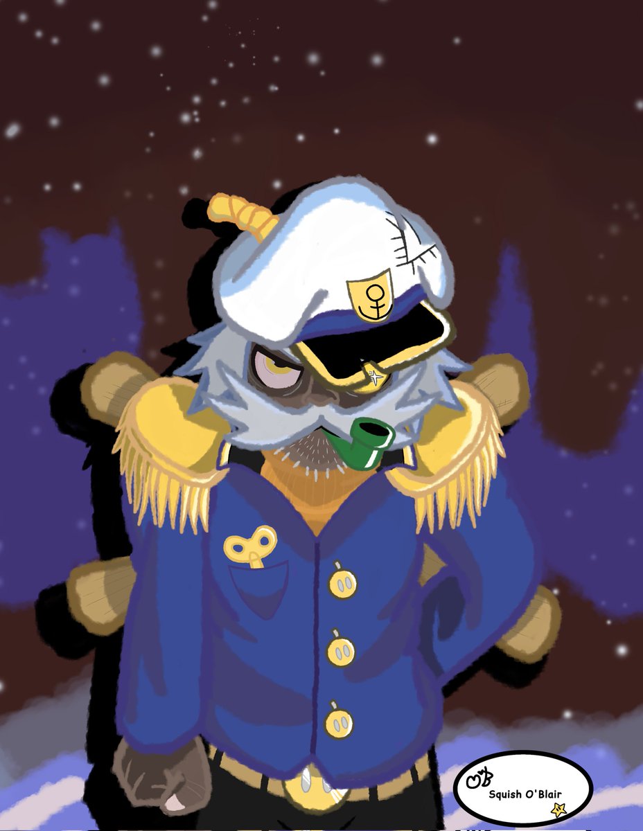 SquishArtPit's tweet photo. He's soooo old and cooooool...
#Art #PaperMario #SuperMario #Mario #Nintendo #TTYD #Bobbery #AdmiralBobbery #Gijinka #Fanart #NintendoSwitch https://t.co/0QnEna61CY
