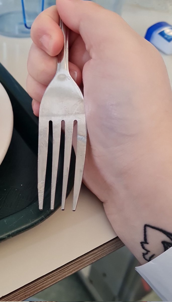 yall remember the big ass forks from the hospital? I'm back