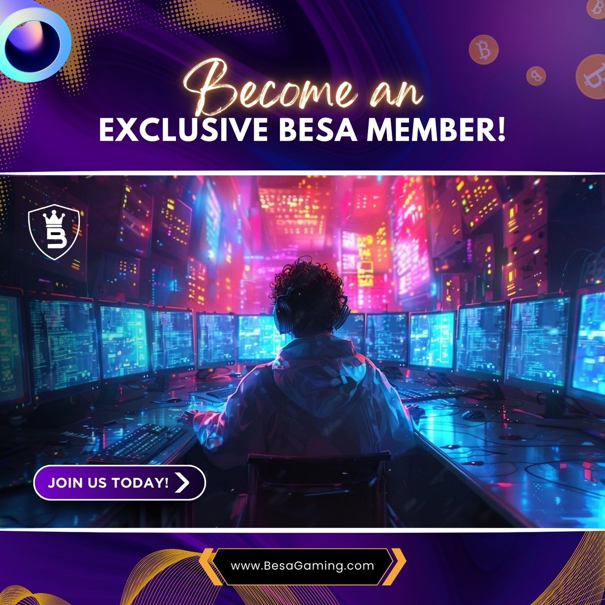 besagaming's tweet photo. Join our community to stay ahead with the latest news, updates, and exclusive content delivered straight to your inbox. Don’t miss out on special offers and insider information about our games and blockchain projects. 🌟
🔗 https://t.co/Y68zApO3J0 

#BesaGaming #ExclusiveMember https://t.co/5frHgZUPvt