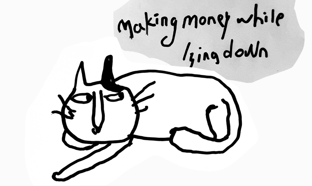 timefanworld's tweet photo. Make money lying down https://t.co/jbzQ1pM8Rw