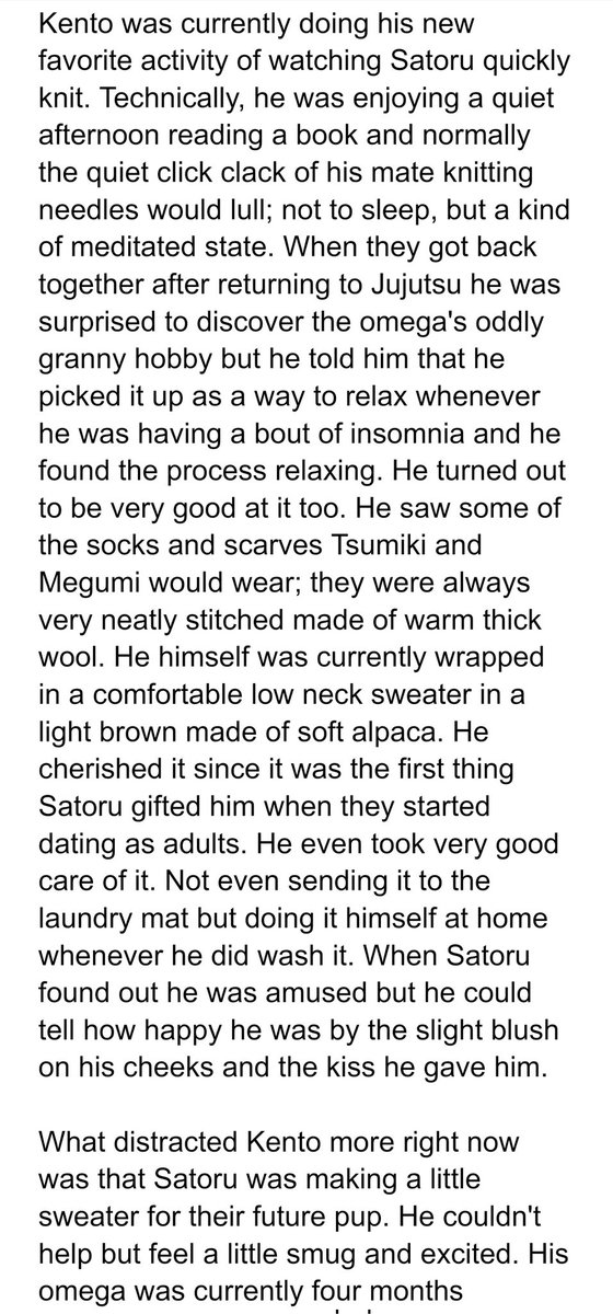 yohtan1's tweet photo. #nanago #omegaverse starts fluffy becomes spicy (🔞). Canon divergence than my no powers au. Pregnant sex ftw?~ https://t.co/QVnmT2UjlE