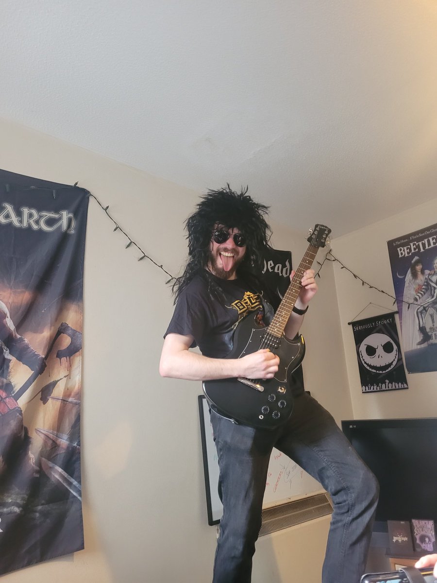 We did a new music video today and it's a very silly one