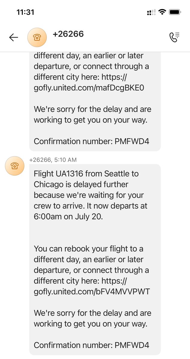 binhvong's tweet photo. @united sending us messages that the flight was delayed hours after you deplaned the flight (four hours after the initial take off time) and told us in person that the flight was canceled is not cool. This added to the confusion and chaos… https://t.co/kt7azcDIXK