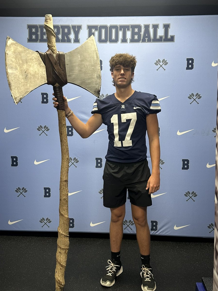 2025 Red Devil LB <a href="/zlang_22/">Zander_langley22</a> visited <a href="/BerryFootball/">Berry Football</a> this weekend. Zander finished last season with over 70 tackles and had a great off season. Looking forward to seeing him in the fall. <a href="/NwGaFootball/">NwGa Football</a> <a href="/GradickSports/">Gradick Sports</a> <a href="/HSM_WestGA/">Hometown Sports Media</a>