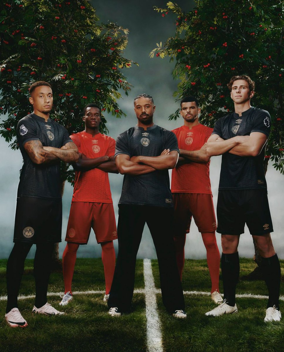 It was a pleasure to work with <a href="/michaelb4jordan/">Michael B. Jordan</a> on a retro retake badge featured on the special edition <a href="/afcbournemouth/">AFC Bournemouth 🍒</a> shirt.