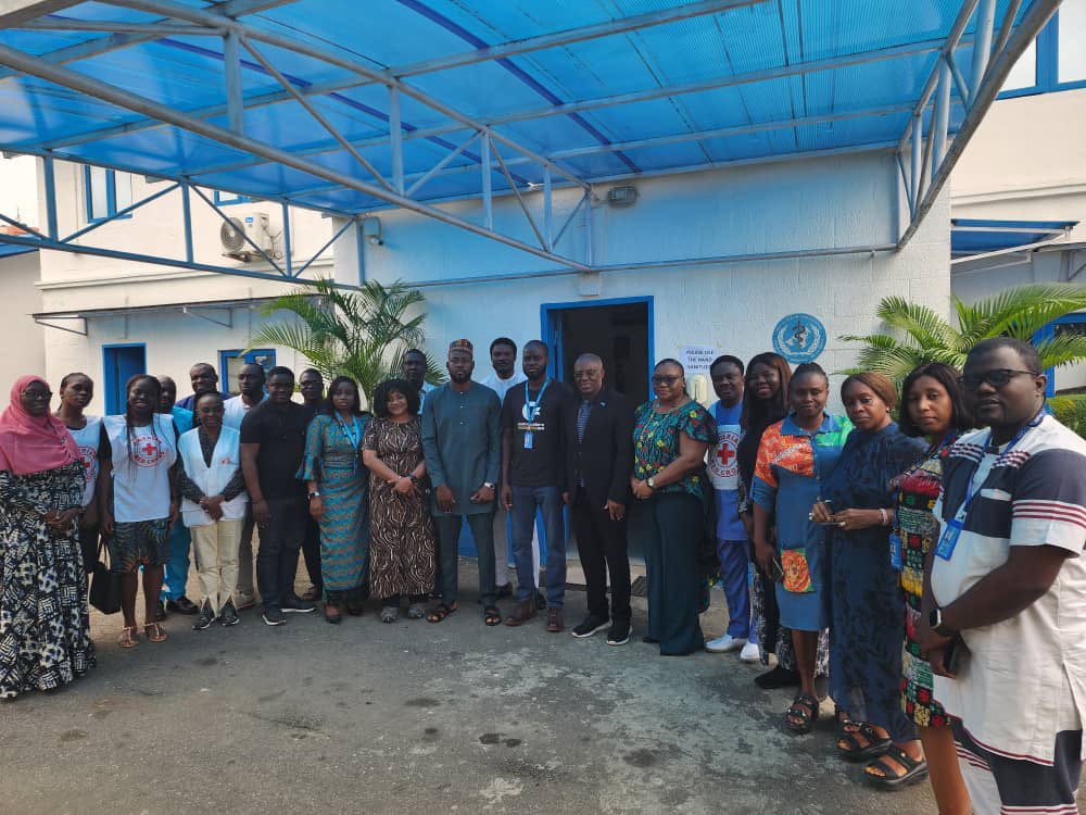 Meeting Partners supporting the cholera outbreak response <a href="/WHO/">World Health Organization (WHO)</a> Liaison Office in Lagos yesterday was an opportunity to better understand how the UN and others INGOs coordinate their investments and interventions #GHSA <a href="/NCDCgov/">NCDC</a> <a href="/UN_Nigeria/">United Nations Nigeria</a> <a href="/followlasg/">The Lagos State Govt</a>