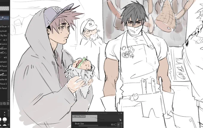 oc doodles yaaay🥩 