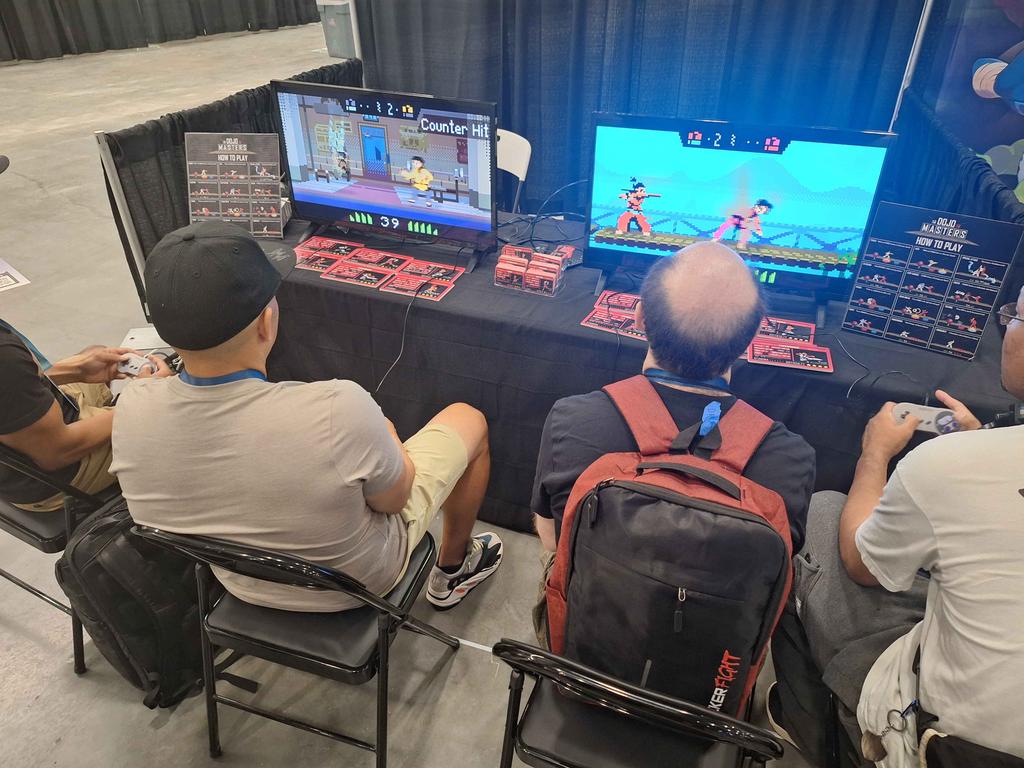 bybyblue2's tweet image. Over 1000 matches were played in Dojo Masters at the booth yesterday! 

Help us top it at EVO Booth C76 👊 
#EVO #FGC #DojoMasters